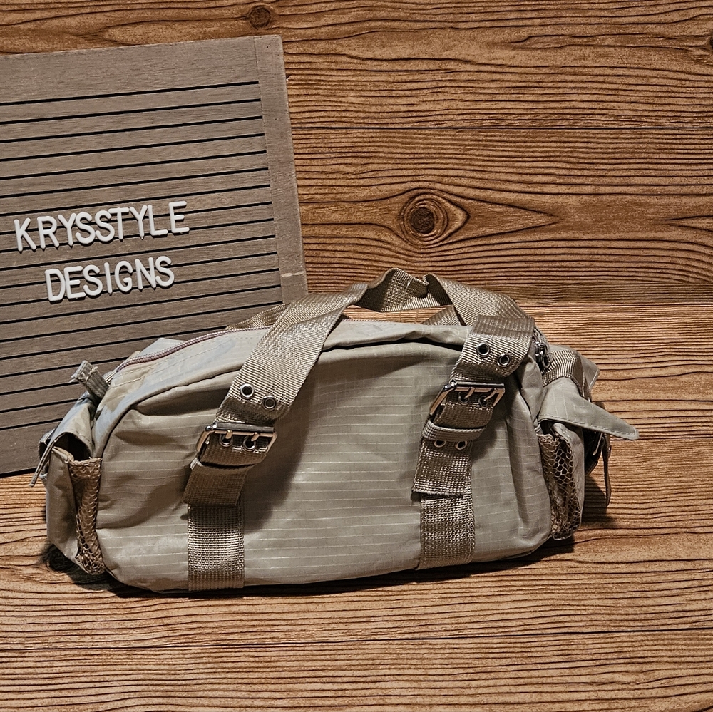 Mini Duffle Bag Tan